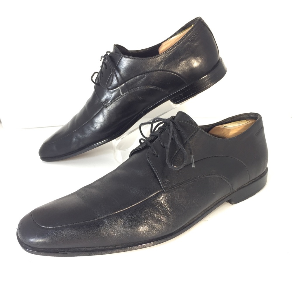 To Boots Black Lace Up Derby Loafers 10.5